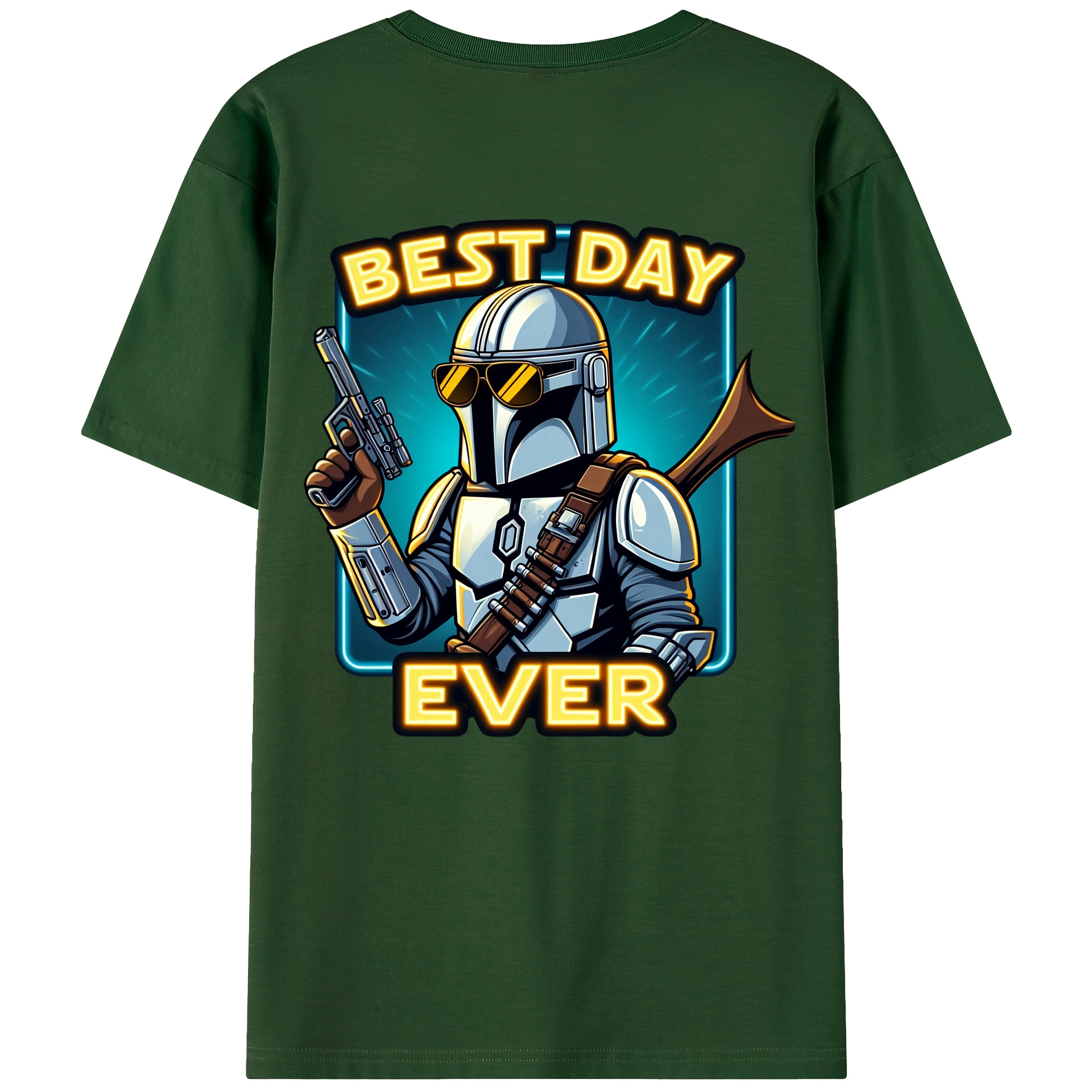 （画像用） スター・ウォーズ Star Wars 綿100％半袖Tシャツ（背面プリント）